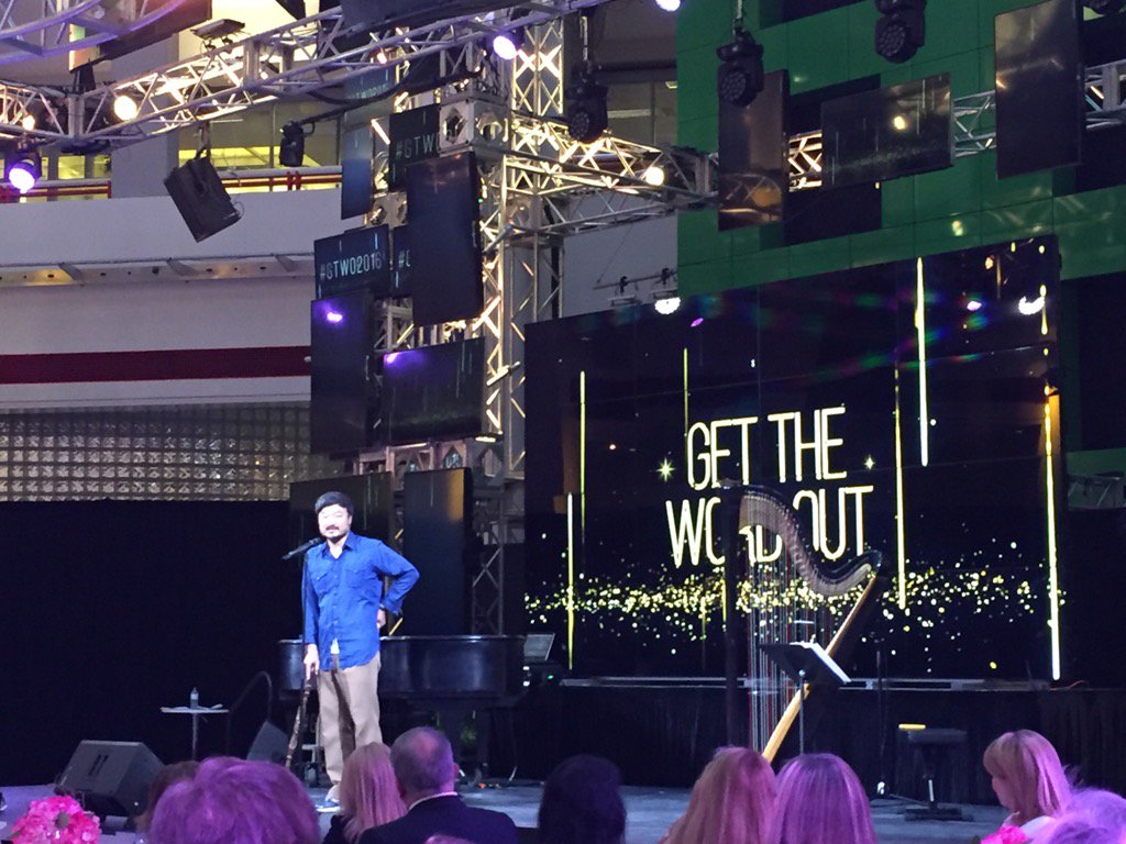KPetersenTFC's tweet photo. Ins Cho performing at #gtwo2016 https://t.co/su4EAcwdgd