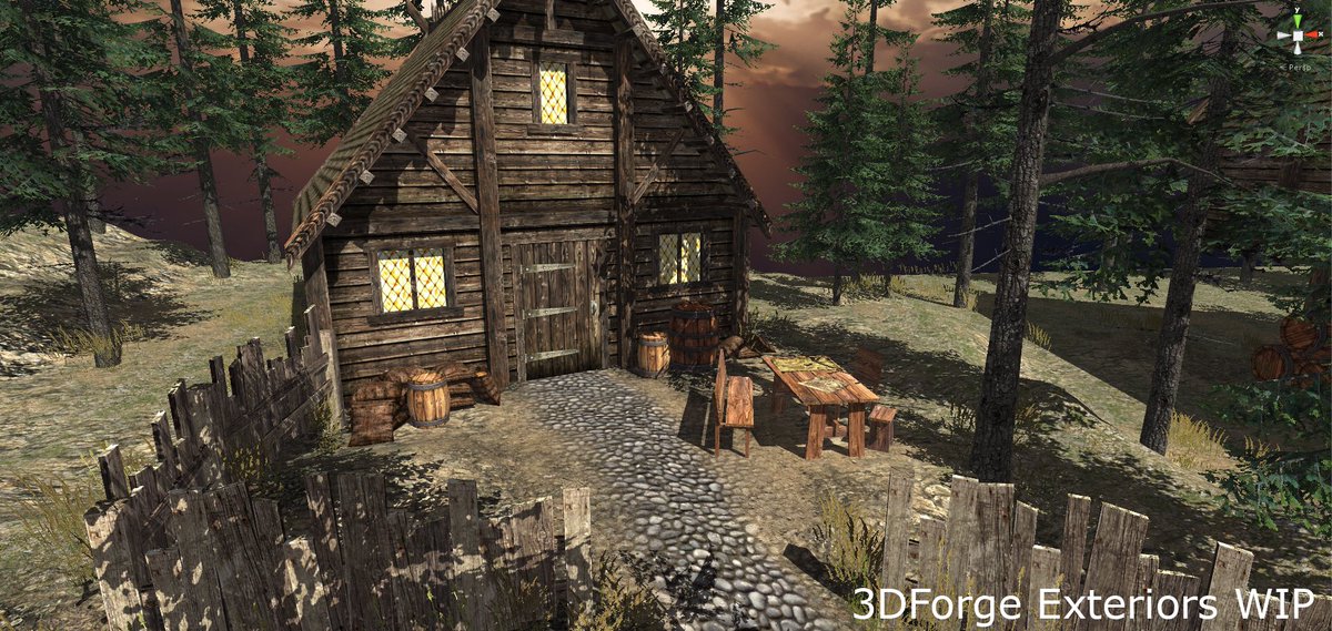3DForge's tweet photo. Modular medieval assets - Village Exteriors Kit https://t.co/K13CZLV39M @UnityAssetStore #indiedev #gamedev #unity3d https://t.co/WXTipNHQqA