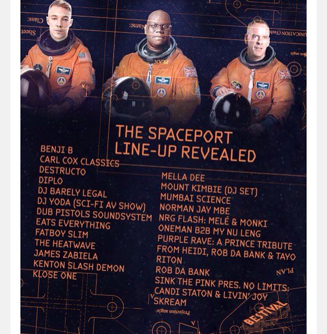 SinkThePinkLDN's tweet photo. 🚀 @bestival we are revving our spaceship babes! 🚀🚀🚀 #bestival16 #TheSpaceport https://t.co/aGiIma0Afi