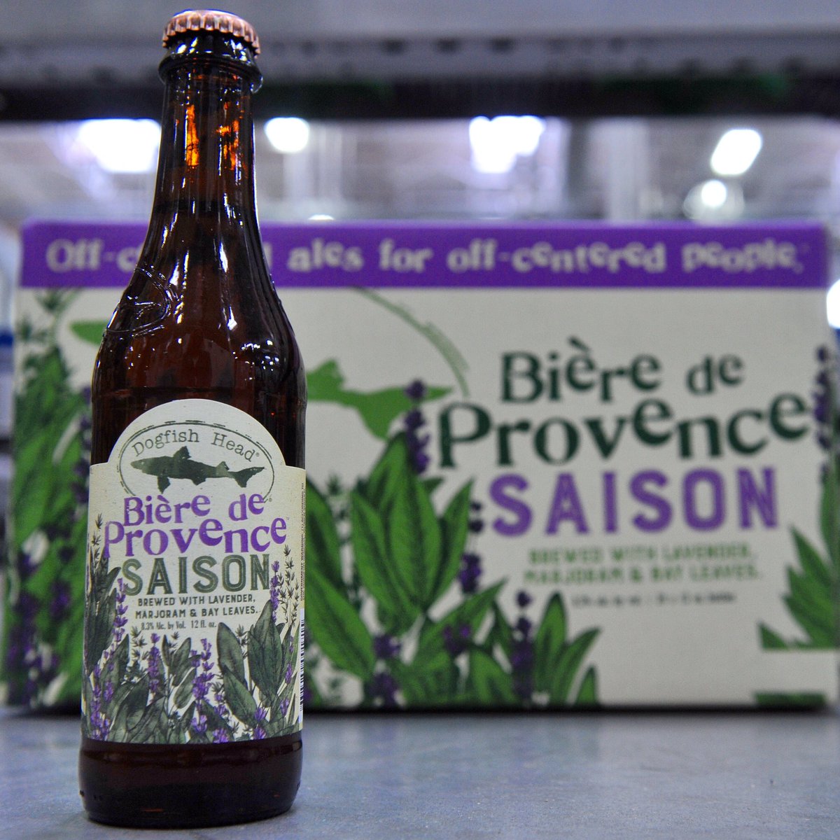 Introducing Bière de Provence! Brewed with a bounty of fresh herbs, this saison begins shipping 5/16! #craftbeer