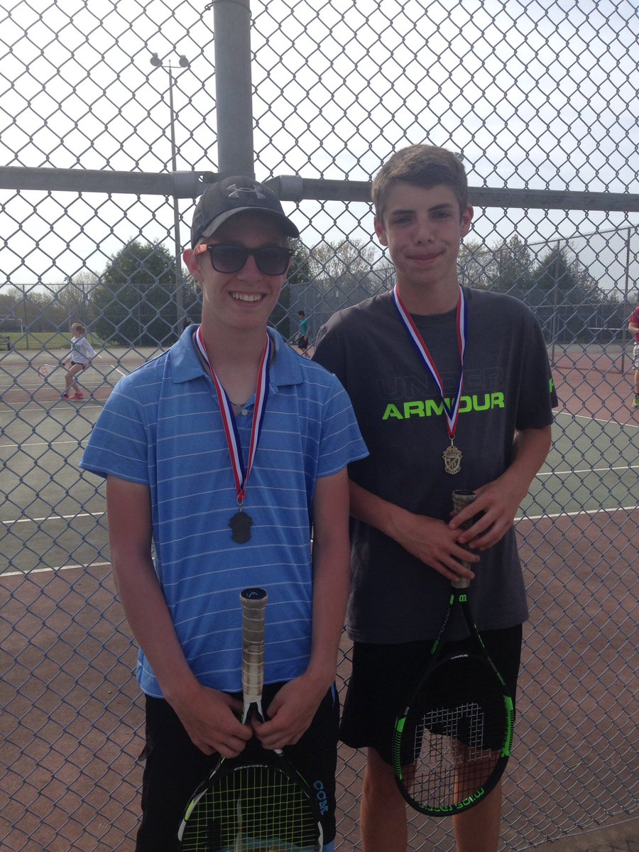 TawnyaCSmith's tweet image. Congrats to MSS Jr Boys Doubles Bay of Quinte Tennis Champions! 🏅🏆🏅