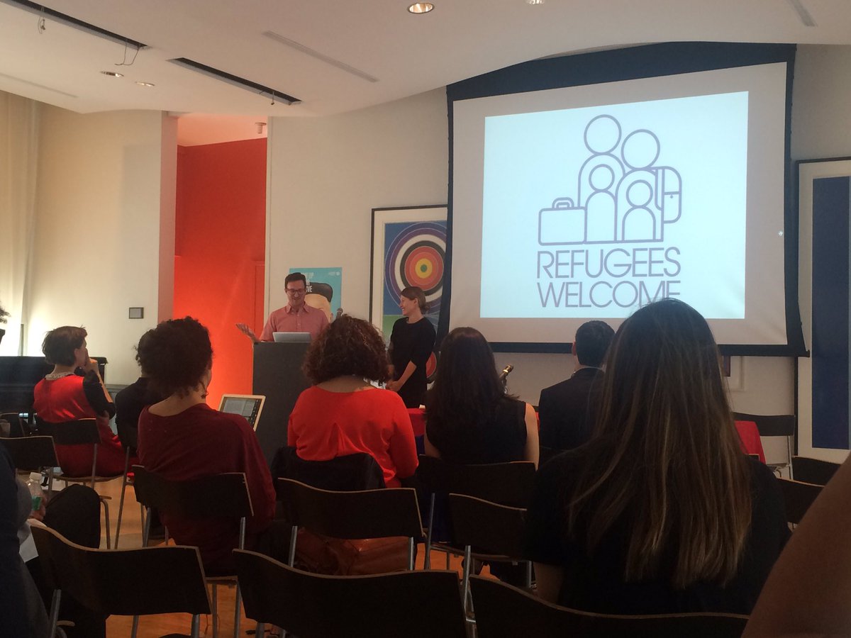 BridgetteGB's tweet photo. So inspire by today's #designandflow speakers @TheNewSchool on design for #humanrights & #migration https://t.co/4qbIJULT4P