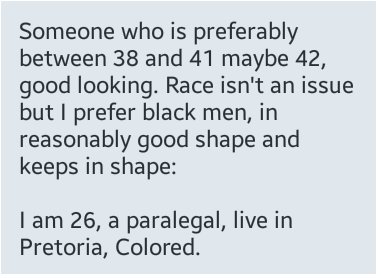 Blessers, if this is you this beautiful lady is looking for you