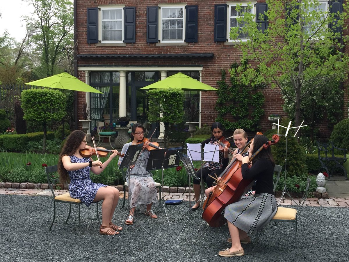 DPM Chamber Orchestra performed at the Spirit of 67 Home Tour today!
