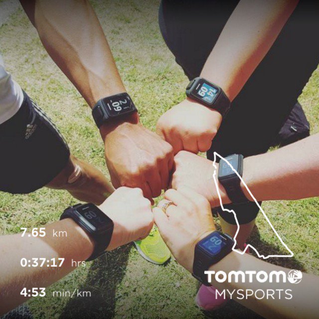 Check out my 7.65 km Run on 12 mei, mysports.tomtom.com/service/webapi… #TomTom #MySports