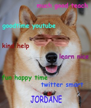 Jordan_Keats's tweet photo. Nice photoshop from a student on her last day at @qcollege Thanks @LizofVictoria! #soteacher #muchlearn #doge https://t.co/kMifs1P62v