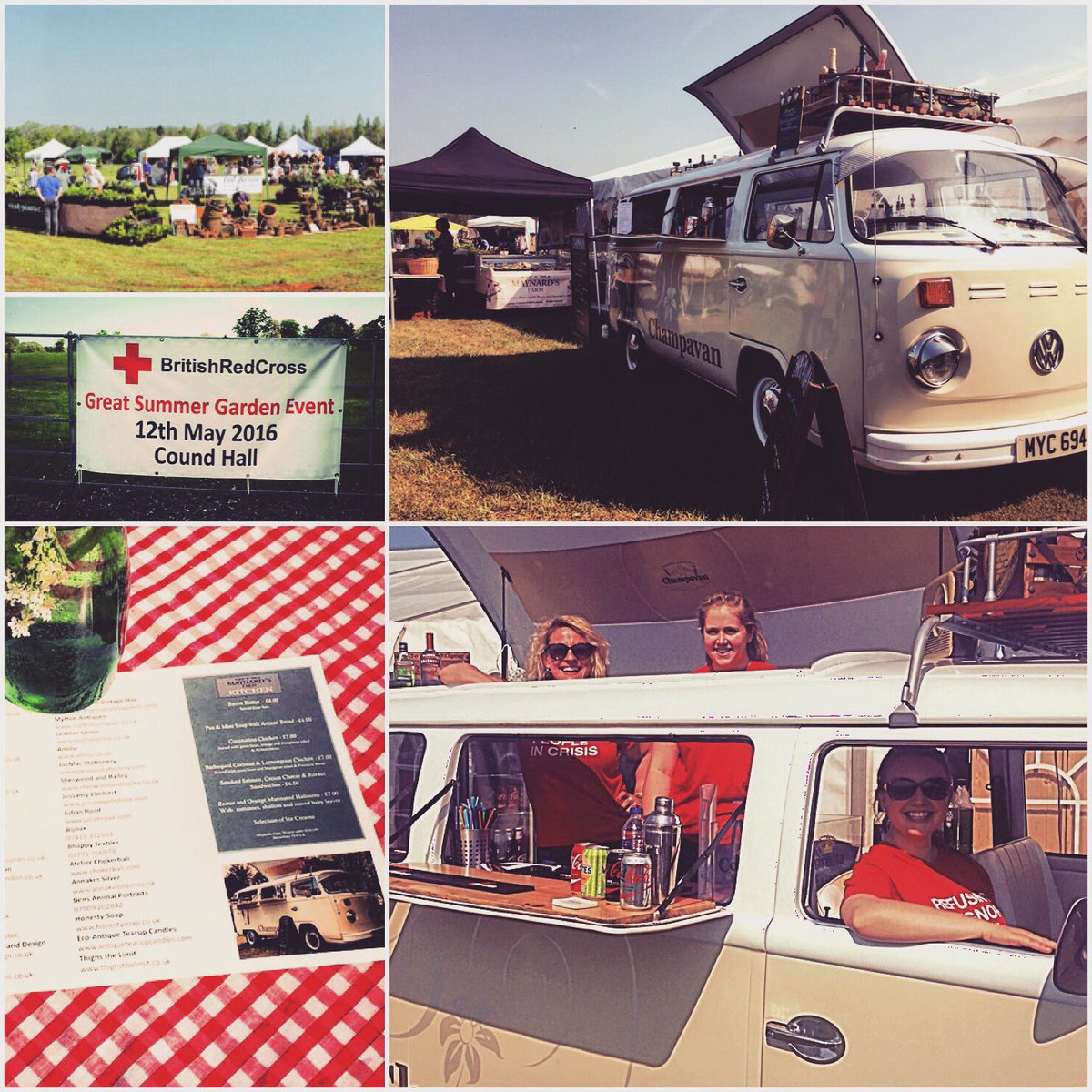 Champavan's tweet image. Great time had by all at the British Red Cross Summer Garden Party. The sun was in full flow and so were the drinks!