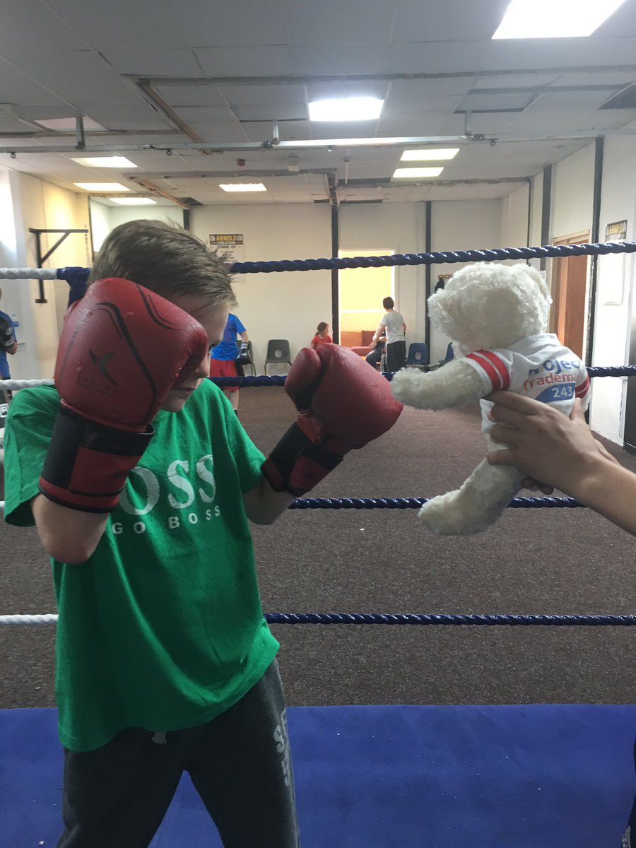 CMcphilbin's tweet photo. Had a visitor to gym tonight. #Charity #tesco #Carlton #TeddyBear #Group24 https://t.co/jgEfaA0DyX