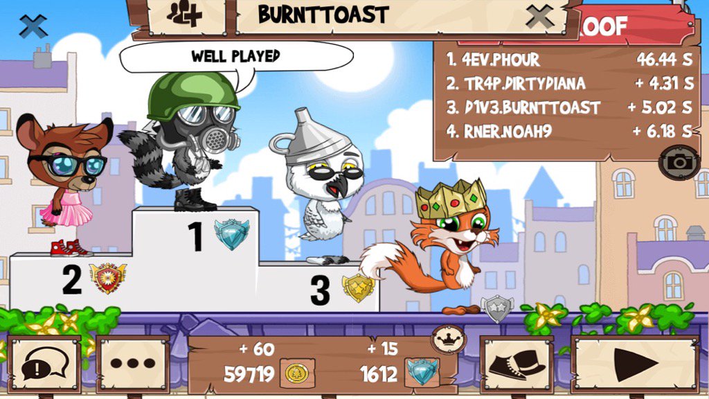 ph0ur's tweet photo. Want to catch an L? #funrun2 #DirtyDiana #BurntToast #noah9 https://t.co/ISfuaXzywT