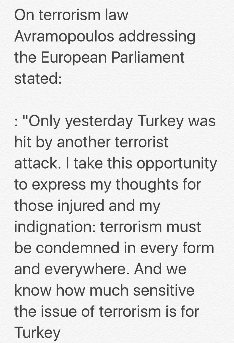 EgemenBagis's tweet photo. Thank You Comissioner @Avramopoulos 

We, Turks appreciate you &amp; true friends who understand the challenges we face. https://t.co/wkelVUvnrG
