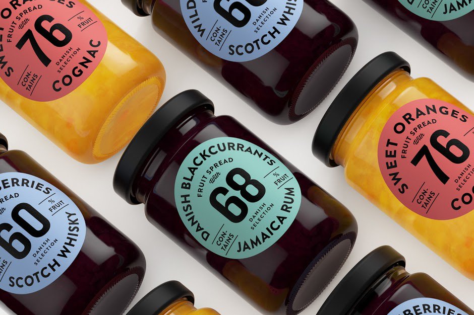 pixtrip's tweet photo. #Wonderfulgraphic #packaging #jamlabel #jam A new perspective on jam by @kontrapunktcom https://t.co/ZjNu8L6O8X https://t.co/bFx9bXB3XL