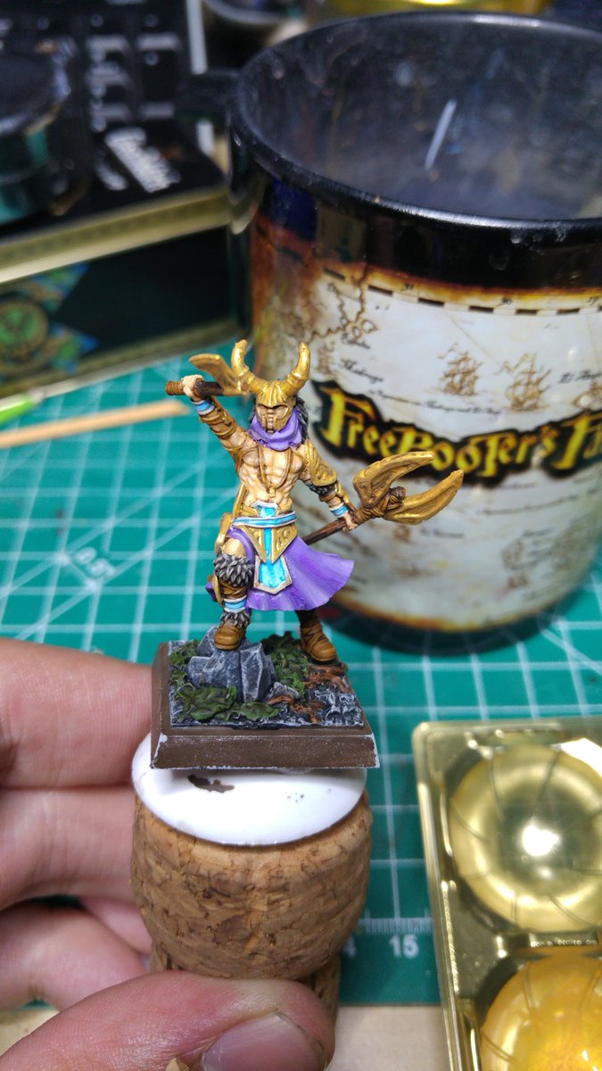 Das vorläufige Ergebnis nach dem Lifemalen von #diced