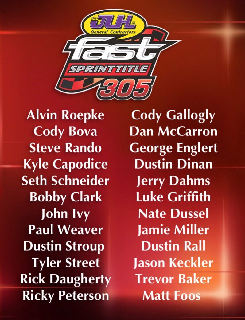 FASTseries's tweet photo. The FAST 410 &amp; 305 Series will be in action tomorrow at Attica! Where else can you see so much talent at 1 track? https://t.co/2gmO2sLVIs