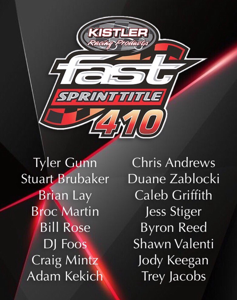 FASTseries's tweet photo. The FAST 410 &amp; 305 Series will be in action tomorrow at Attica! Where else can you see so much talent at 1 track? https://t.co/2gmO2sLVIs