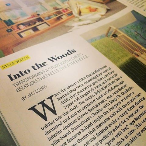 SqhouseStudios's tweet image. Throwback to our Toddler Treehouse Project featured in @GlobeMagazine. #tbt #printincolor #toddlertreehouse
