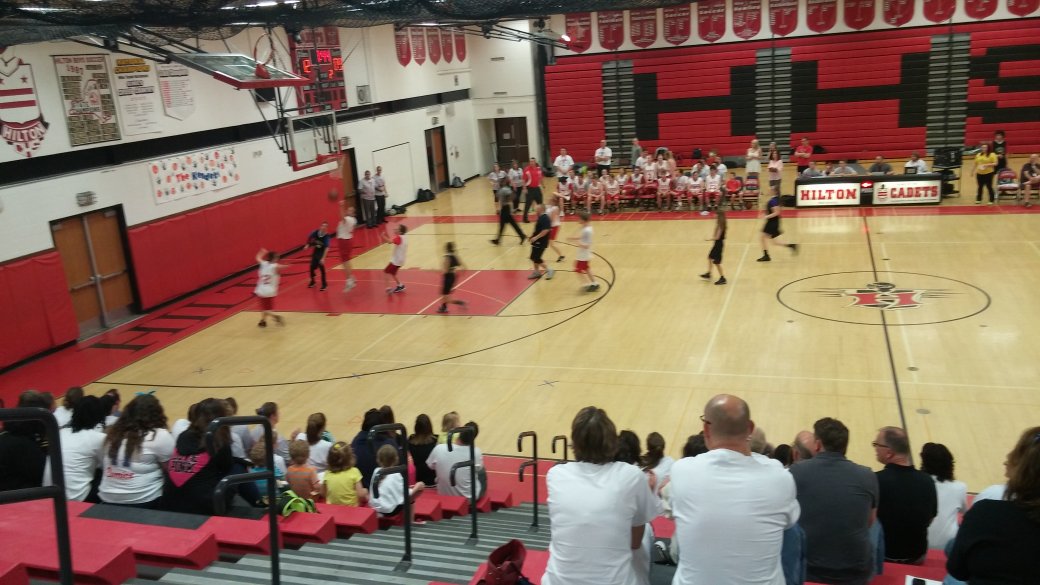 TheCoachRoche's tweet photo. Great turnout at the unified basketball game! #gocadets https://t.co/Jn0IPReiiy