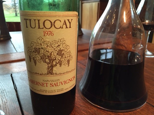 TulocayWinery's tweet photo. "How very exceptional! How many wines can stay the course for that amount of time?"-Neal Rosenthal #1976 #cabernet https://t.co/4CKqUX1vRm