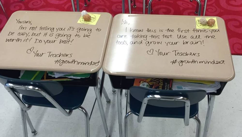 A3Noticias's tweet photo. Una profesora escribe mensajes de ánimo a sus alumnos para motivarles en sus exámenes https://t.co/YrAHtLpOPw https://t.co/HLEkmrh1lQ