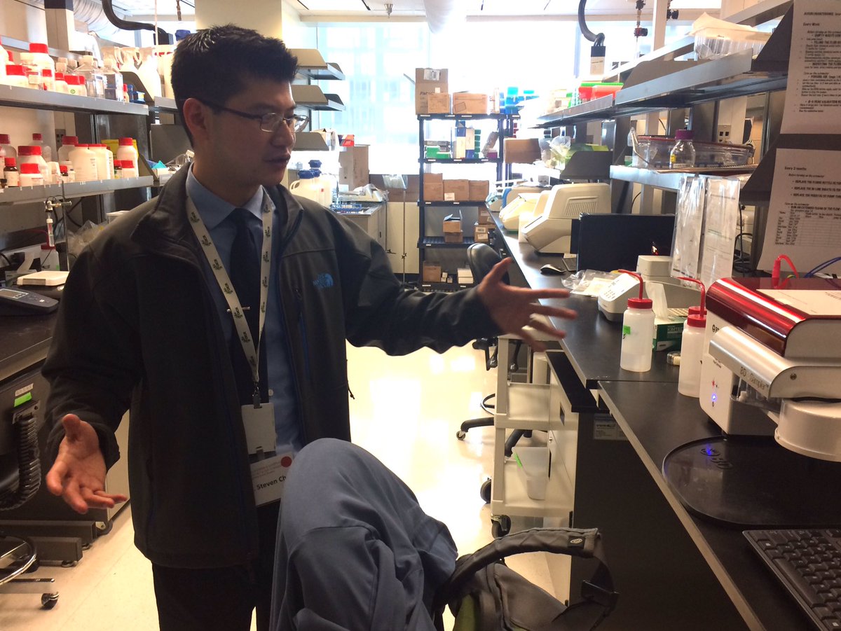 m_m_lynch's tweet photo. Thanks @LLSCanada for the excellent presentation and lab tour. Exciting times for #bloodcancer research! https://t.co/nHTo4LAD3v