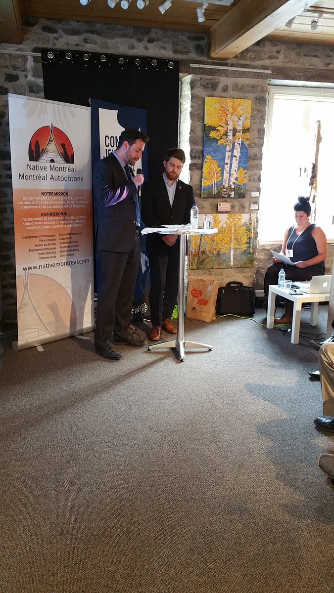 Recommandations de l'Avis <a href="/cjmtl/">Conseil jeunesse de Montréal</a> dans une vision de #réconciliation. #JeuneMTL #NativeMTL #PolMTL
