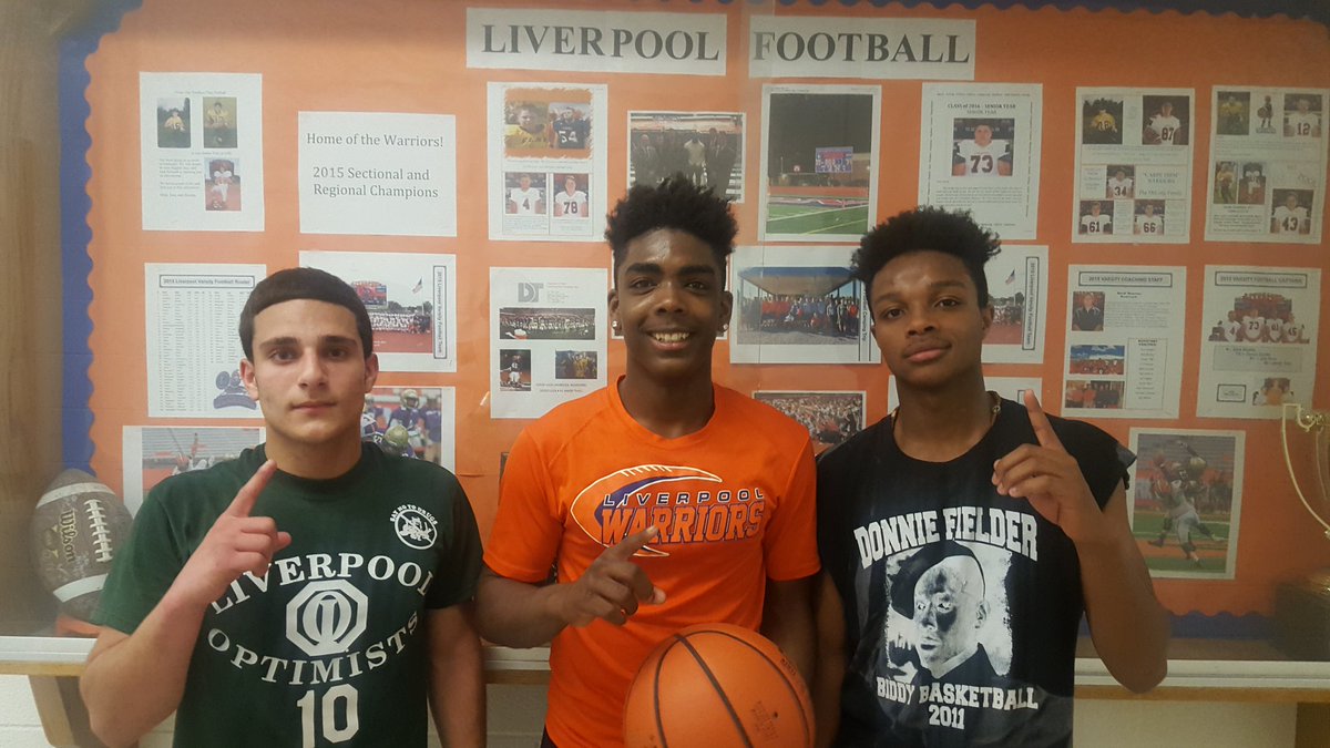 Champions of the Football Basketball Tournament!