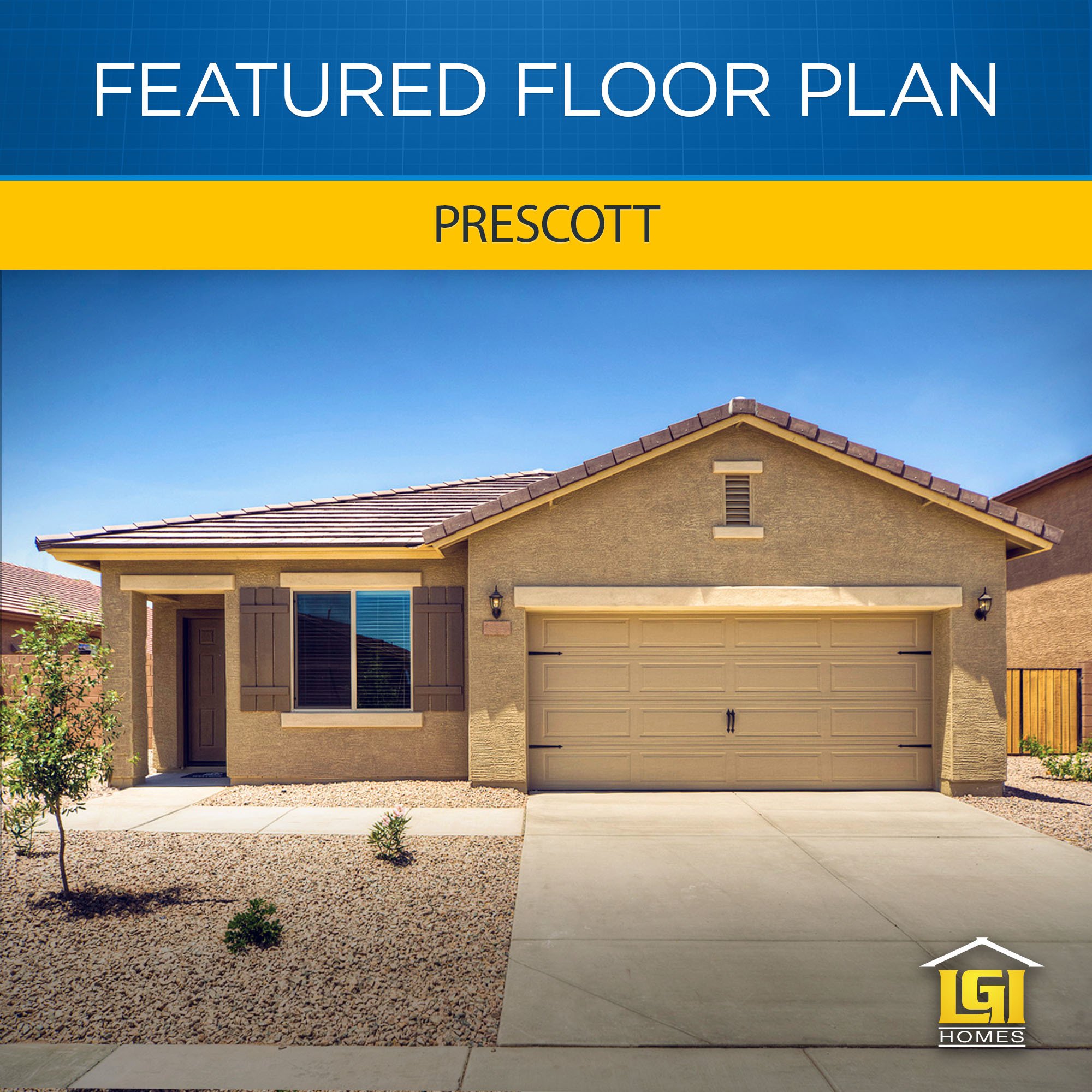 Lgi Homes On Twitter Featured Floor Plan The Prescott For More