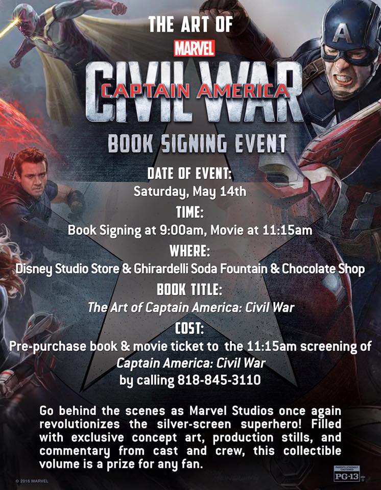 Book signing this Saturday! Will you be there?? #Marvel #CaptainAmericaCivilWar #TeamCap #TeamIronMan