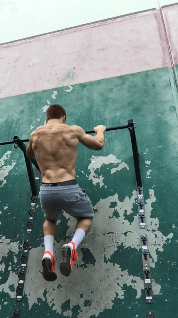 From pull ups to muscle ups