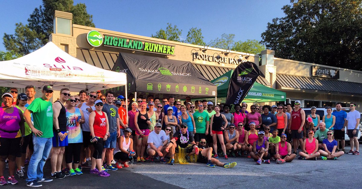 Another record turnout at #Shakeshack Burger run!