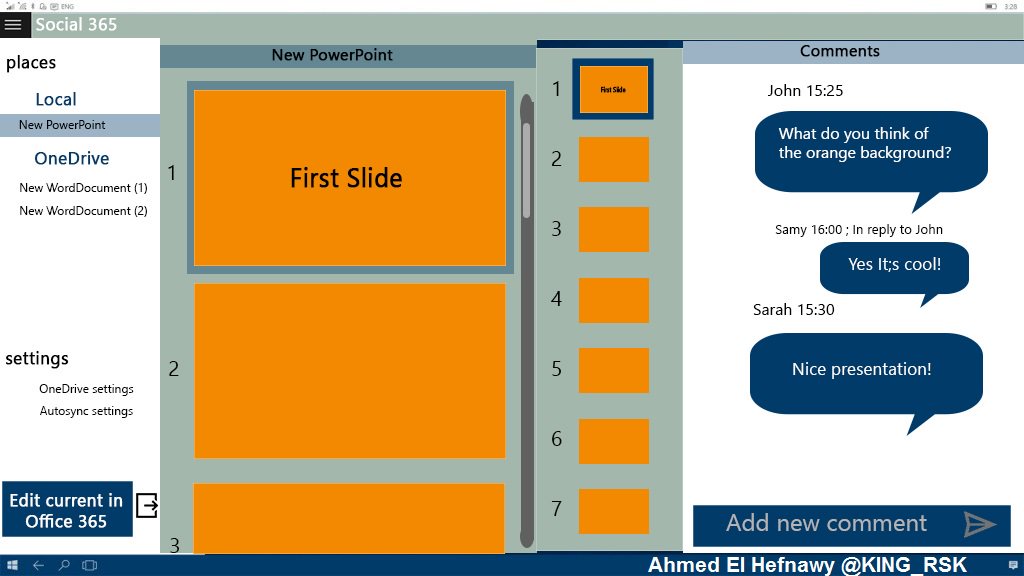 KING_RSK's tweet photo. #WindowsInsiderContinuumApp
My idea and initial design for Social 365. https://t.co/nYfq0HKgQo