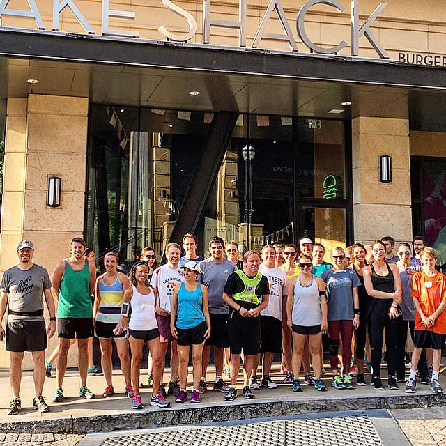 Inaugural #shakeshack Track &amp; Field Run was a blast!