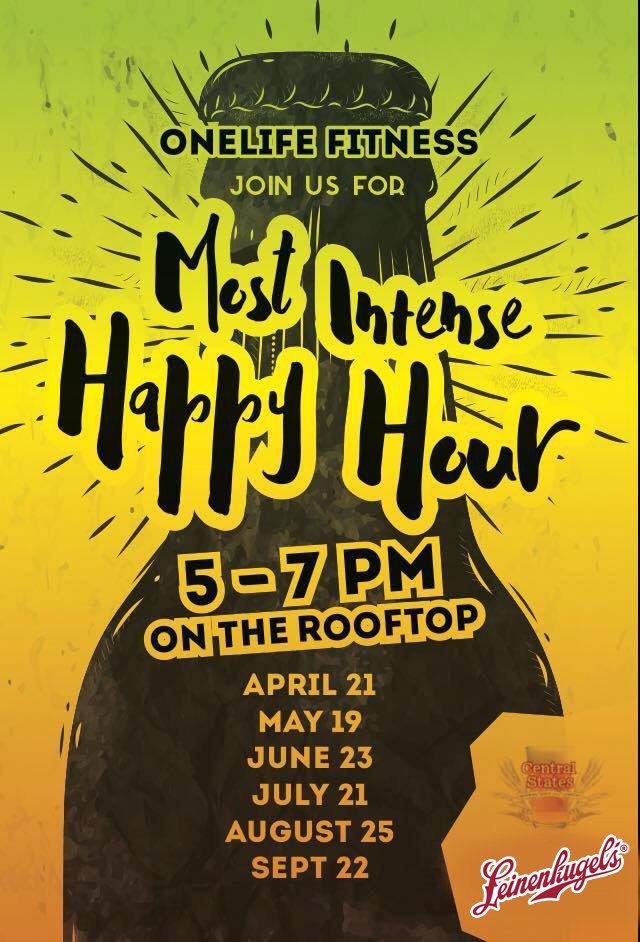 Squats &amp; Shandy's! Join us roofside at <a href="/OnelifeKC/">Onelife Fitness KC</a> 5/19 for KC's #MIHH w/<a href="/Leinenkugels/">Jacob Leinenkugel Brewing Co.</a>! Class starts 5p fo FREE (21+)