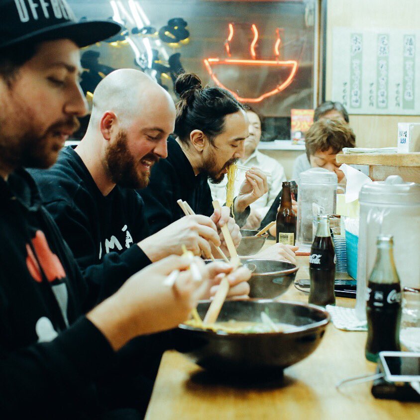 Me and my crew always looking for best food in each city we go to. In Sapporo 🍜 Miso Ramen Stop 😋 https://t.co/49zCZ84IQW