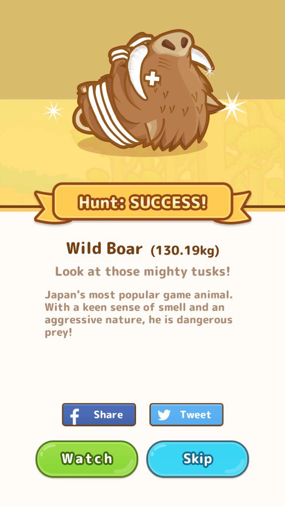 michael_renaldo's tweet photo. I caught a Wild Boar during a Hunt!
Look at those mighty tusks!
#HuntCookGame https://t.co/6Fb4Zn5sFP https://t.co/msQeHU8eTQ