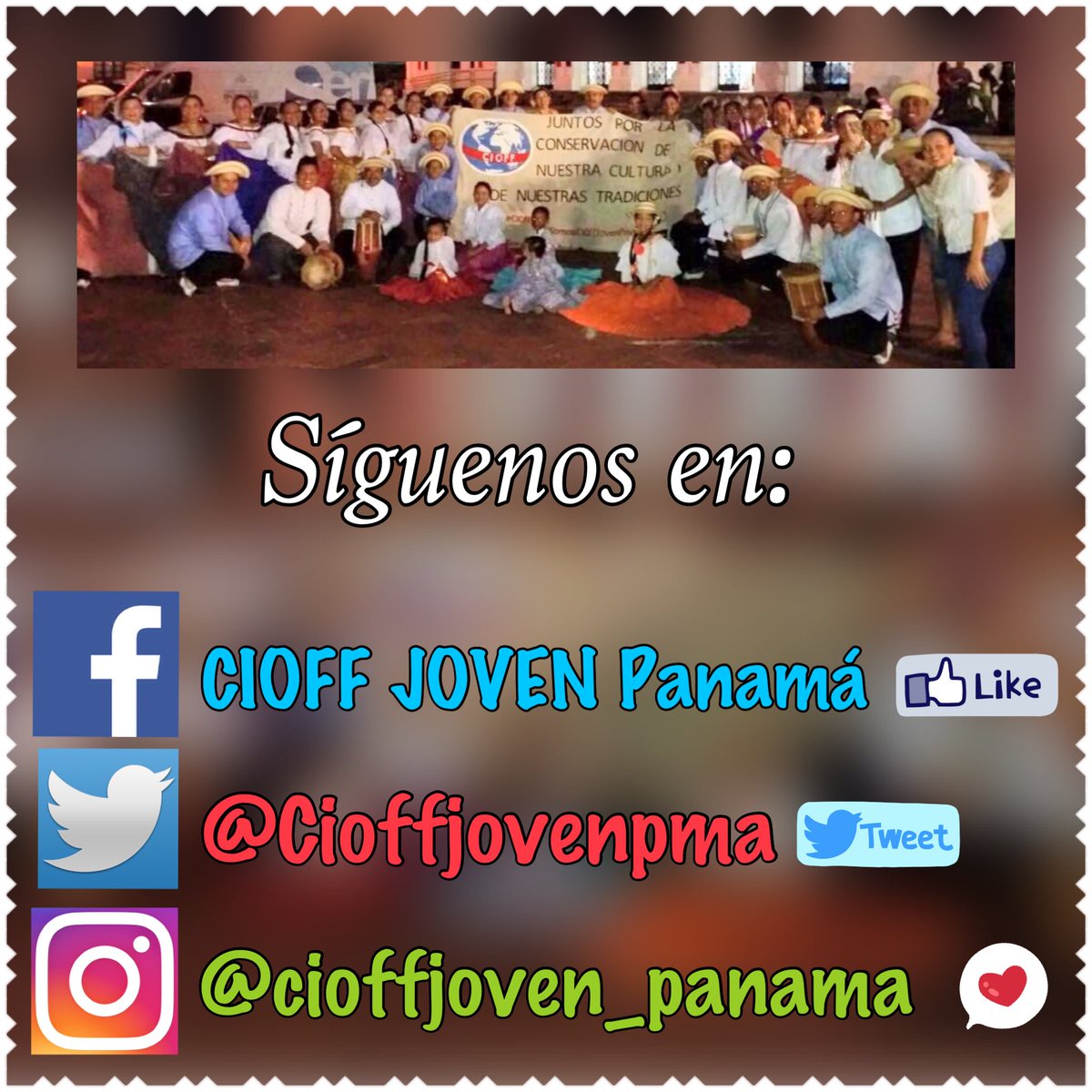 Encuéntranos en las redes sociales... #elfolkloreestademoda