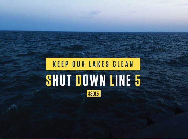 KentCountyWC's tweet image. #Shutdownline5 #SDL5 #Oilandwaterdontmix #puremchigan photography by Blaire Bancroft typography by @CALLmeDEGROFF
