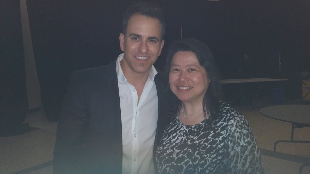 louisemah's tweet photo. With @markmasricom. #gtwo2016 https://t.co/SHUn4R4cQo