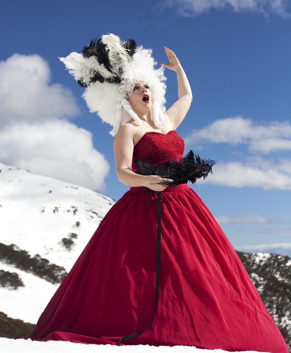 RegionalArtsVic's tweet photo. The gorgeous @Isabelhertaeg  takes #DeathBySoprano to regional VIC #RAVtouring  https://t.co/tmyZFNiRmC https://t.co/BCIIbnVx9n