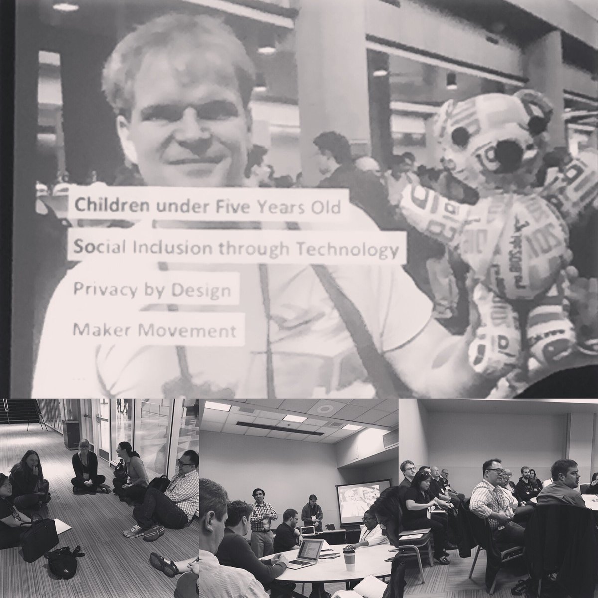 ThereseDugan's tweet image. Great discussions at the Child computer interaction Sig at #chi2016 today #childcomputerinteraction