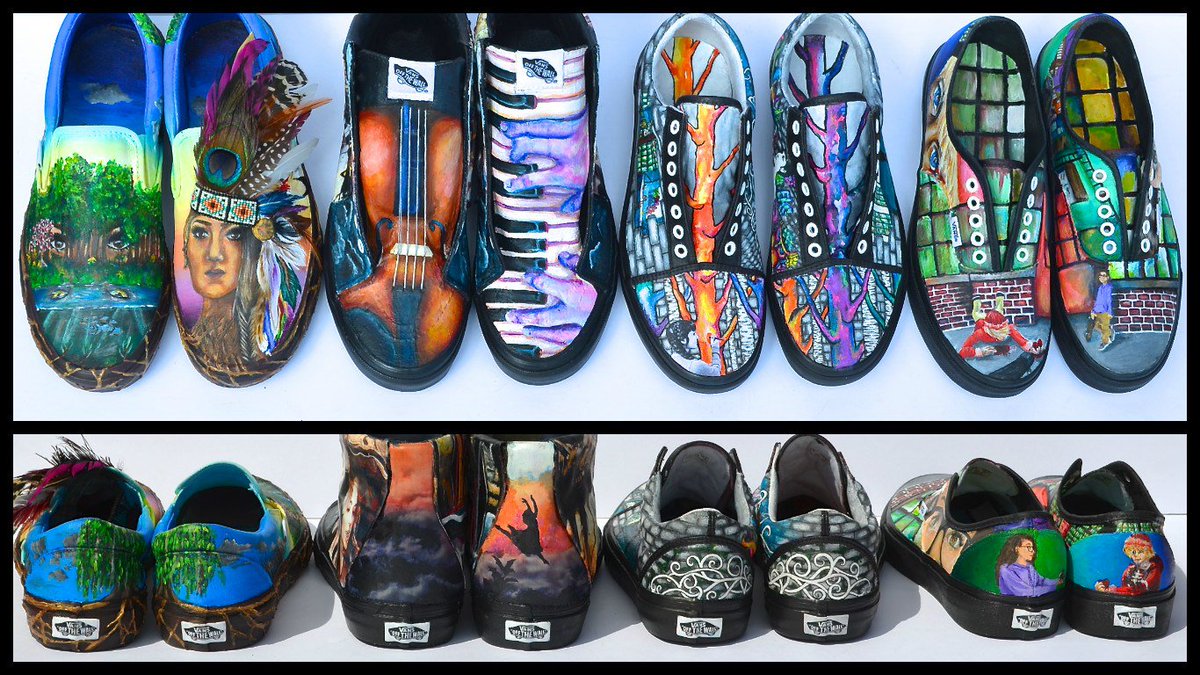 ewoolseywdrb's tweet photo. Congrats @EHSVansTeam! Top 5 in national shoe art competition! @JCPSKY https://t.co/7Ksmy47hmX https://t.co/ntEqaM1FEN