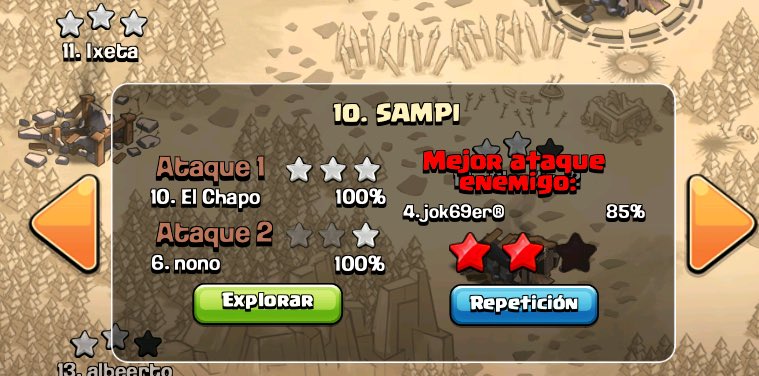 SampiCoc's tweet photo. Tres PW seguidas! Nada mal. A seguir mejorando #ClashOff #GoAEN https://t.co/yXZxQb3Is7