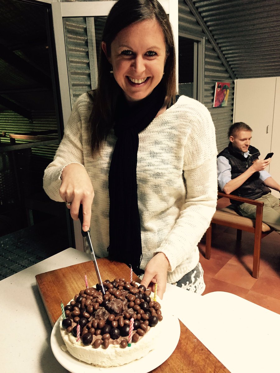 TurkeyFlat's tweet photo. Happy birthday Kate! ...now if you'll please excuse us we all need a nap to digest all that sugar! #fruchoc #pavlova https://t.co/jvEteGZOua
