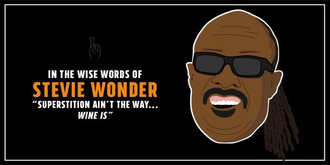 taylaroxene's tweet photo. It's Friday the 13th. Drink wine and say fuck superstition with Stevie and @vinomofo. https://t.co/pE1UfP7BI8