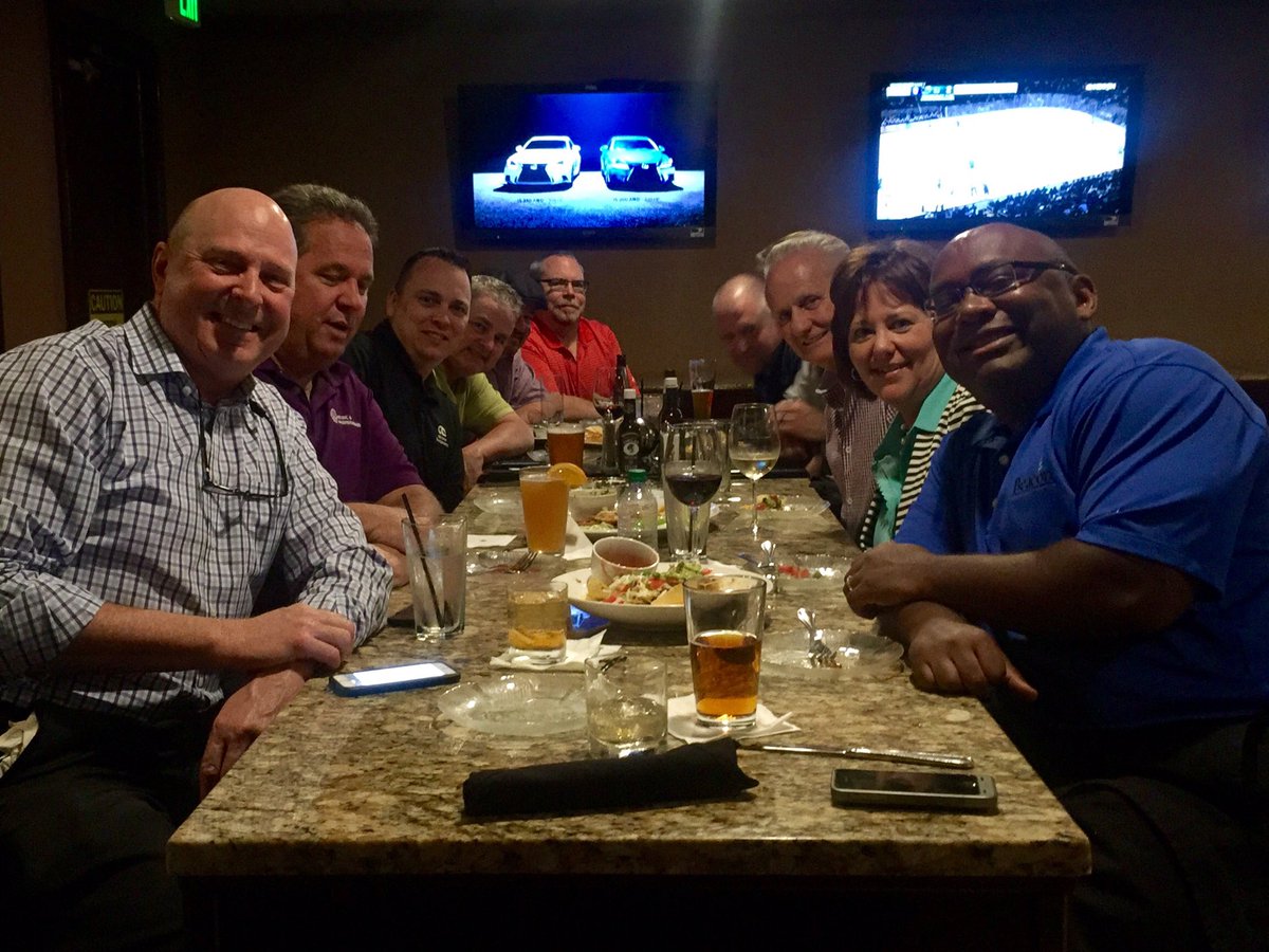 Good times w fastener friends tonight at the North Coast Fastener Association Social in Cleveland!