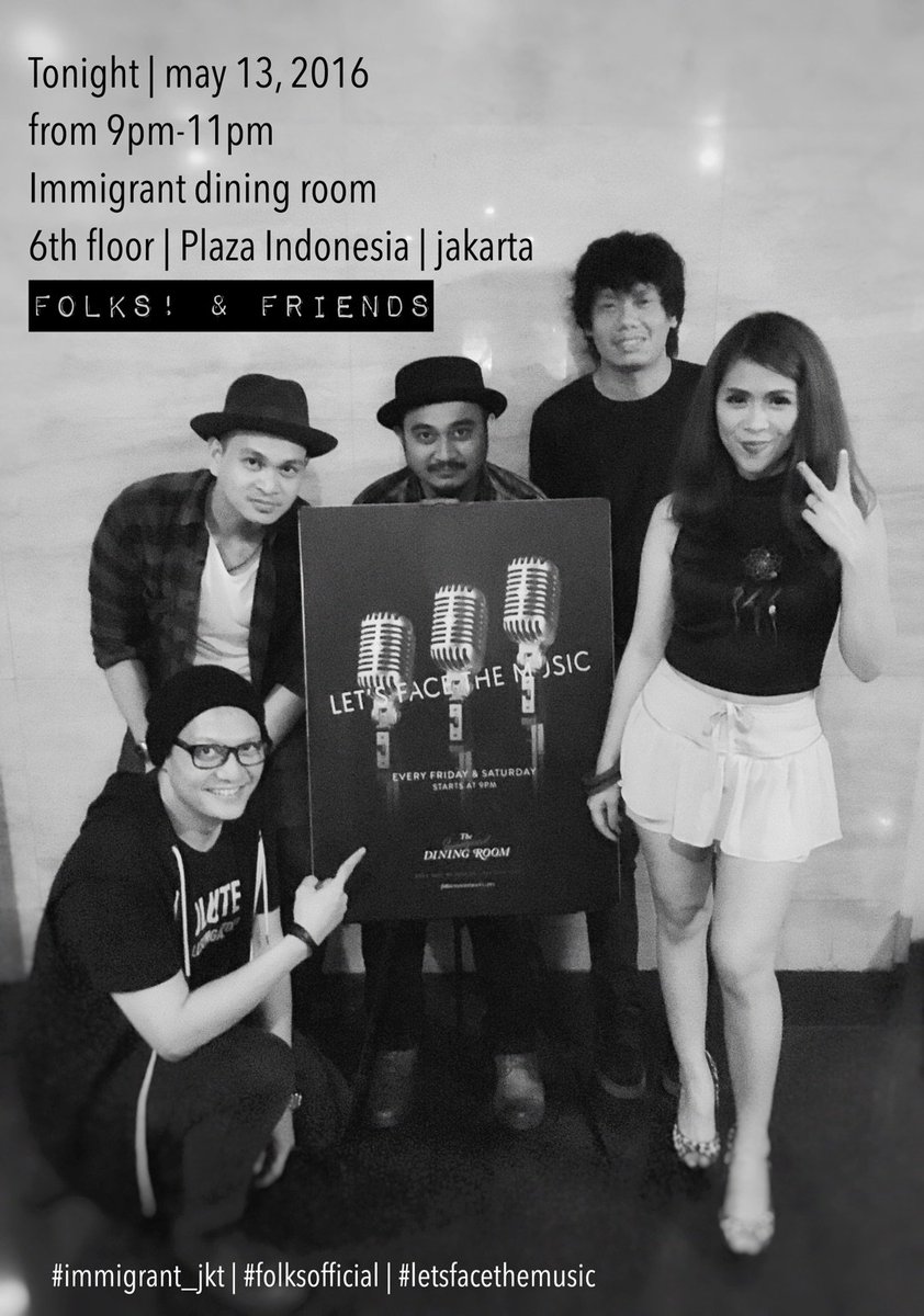 We're back tonight <a href="/IMMIGRANT_jkt/">IMMIGRANT JAKARTA</a> dining room Plaza Indonesia 6fl...see u guys tonight