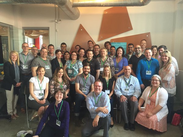 What a good looking gang of #CampInnovate campers! @kristenohare