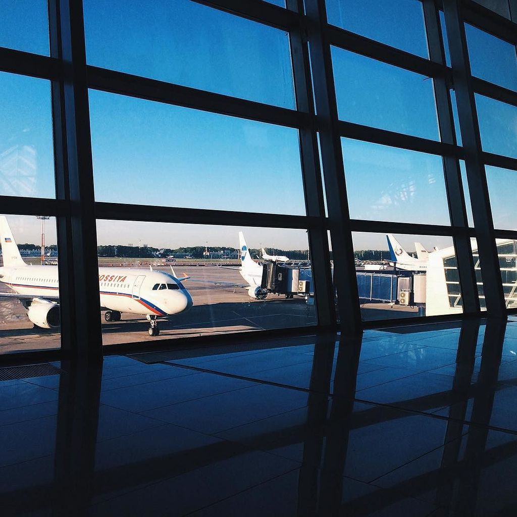 В любимый город 🅰✈️❤️✈️ #VKO