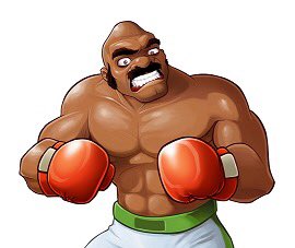 Nigga look like Raggin Bull on Mike Tyson Punchout