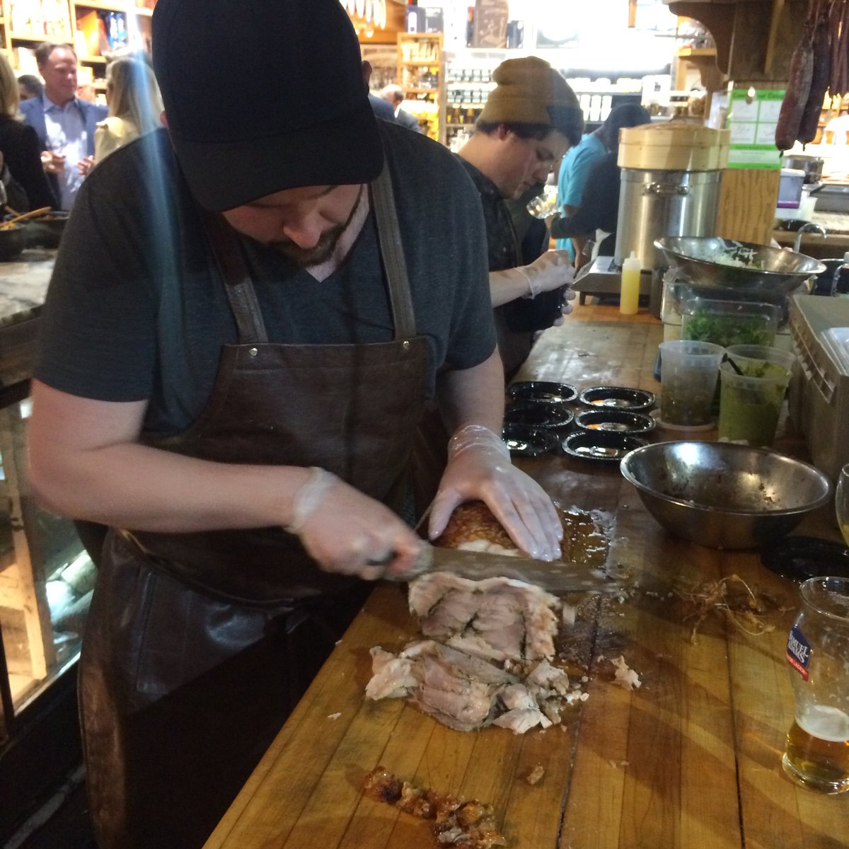 JordieMcTavish's tweet photo. @PorchettaAndCo nailed it tonight with their tacos! @Cheese_Boutique #basilioCB https://t.co/2U85z1VBXZ