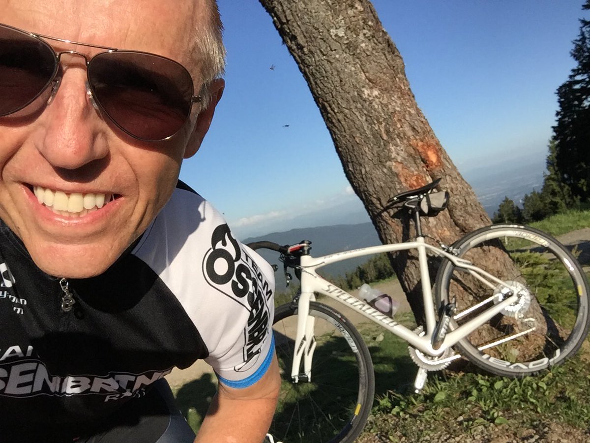 Andrew_Sixsmith's tweet photo. Scientific Director gets new bike. https://t.co/cMZ75sjXH4
